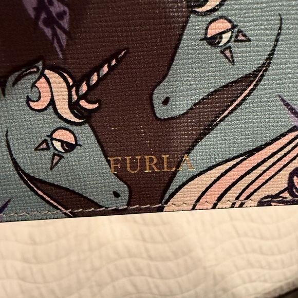 Furla Gioia Unicorn Butterfly Card Case - Picture 11 of 14